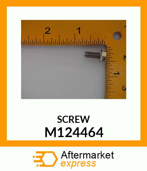 SCREW, SELF TAPPING #12 M124464