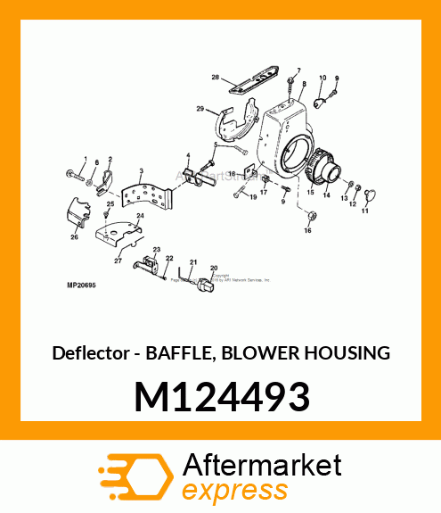 Deflector M124493