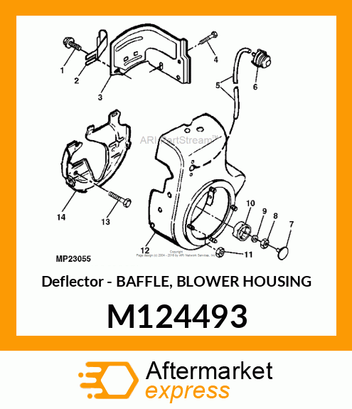 Deflector M124493