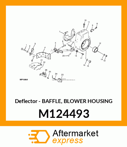Deflector M124493