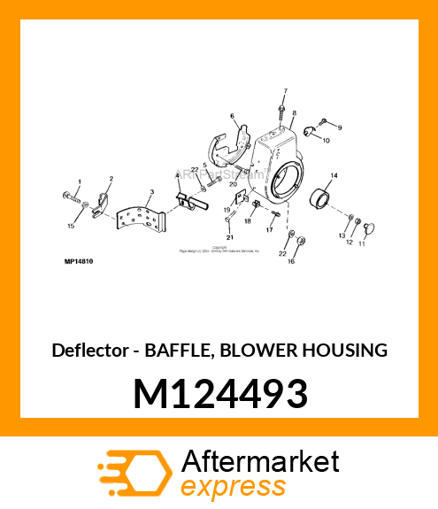 Deflector M124493