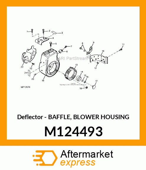 Deflector M124493