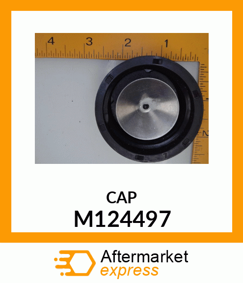 CAP, FUEL BLACK M124497