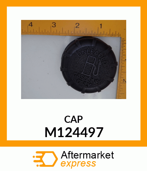 CAP, FUEL BLACK M124497