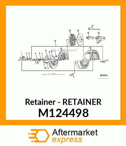 Retainer M124498