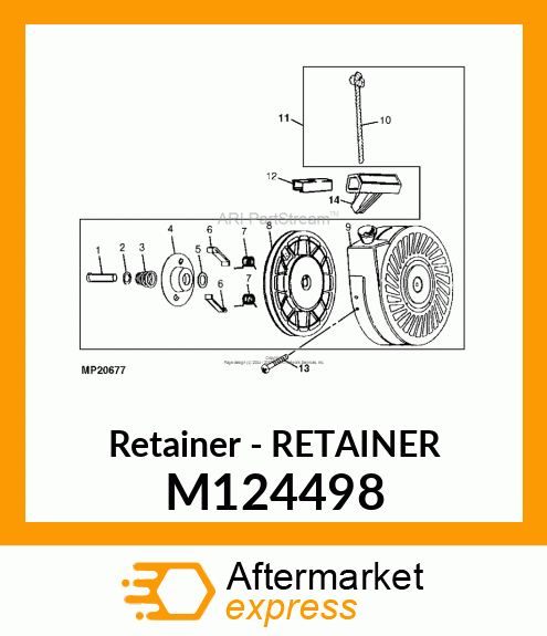 Retainer M124498