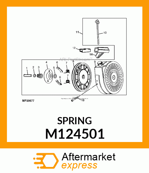 Spring M124501