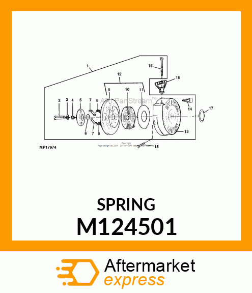 Spring M124501