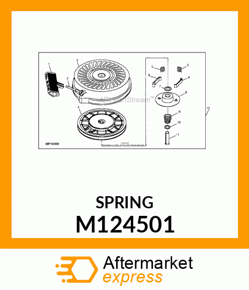 Spring M124501