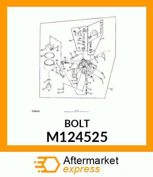 Screw M124525