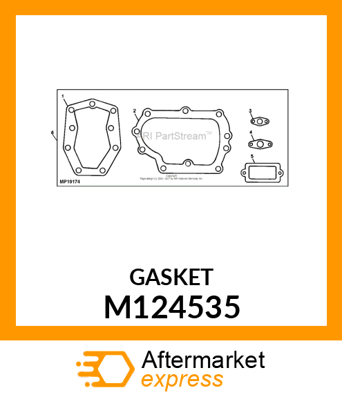 Engine Cylinder Head Gasket M124535