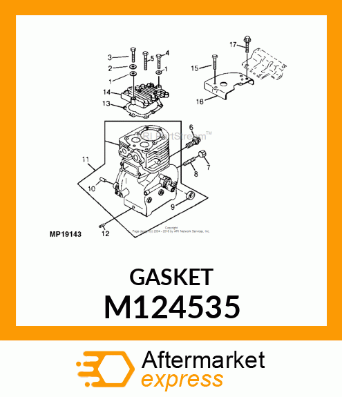 Engine Cylinder Head Gasket M124535