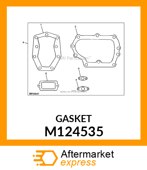 Engine Cylinder Head Gasket M124535