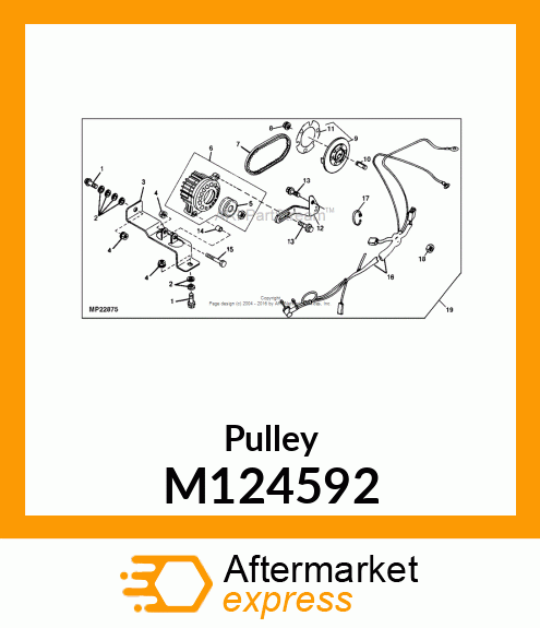 Pulley M124592