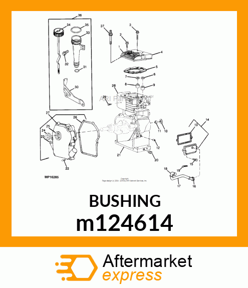 BUSHING m124614