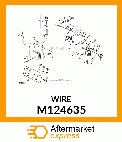 Wiring Lead M124635