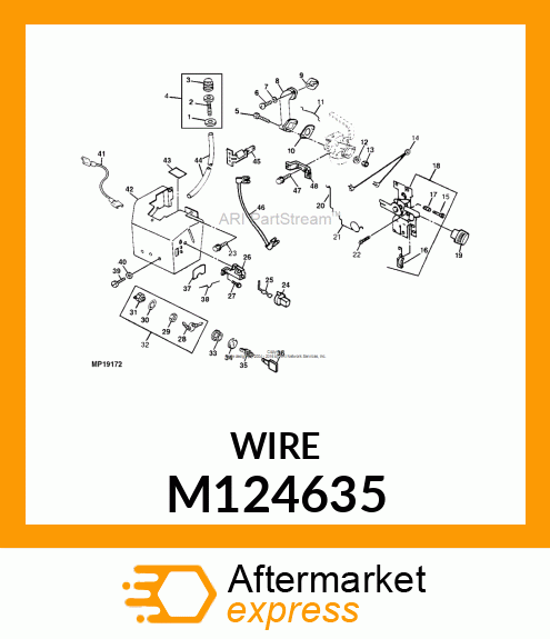 Wiring Lead M124635