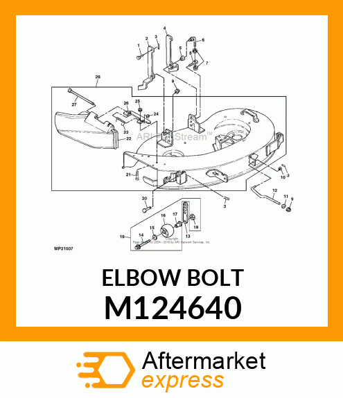 ROD, ADJUSTING M124640