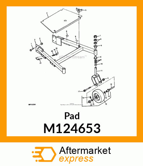 Pad M124653