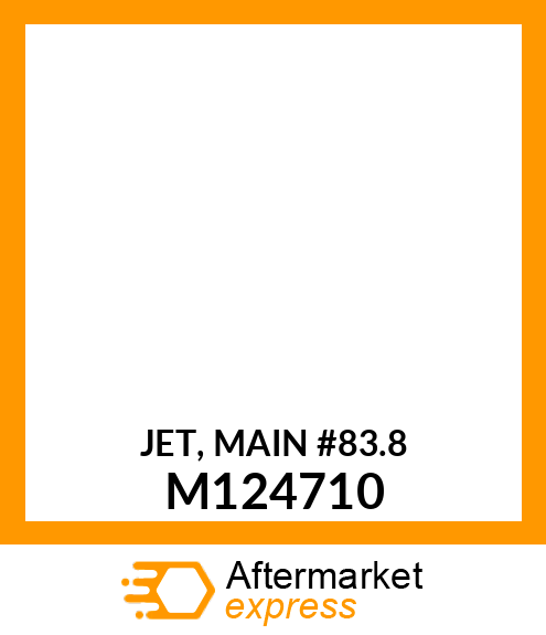 JET, MAIN #83.8 M124710