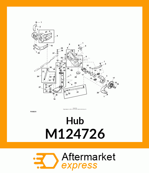 Hub M124726