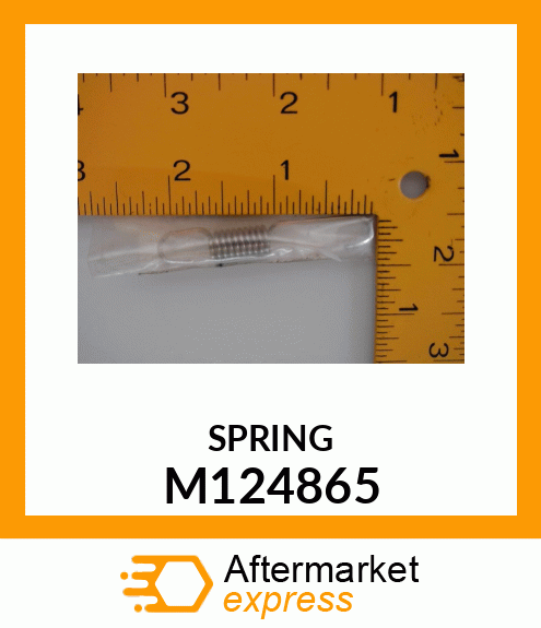 SPRING, GOVERNOR M124865