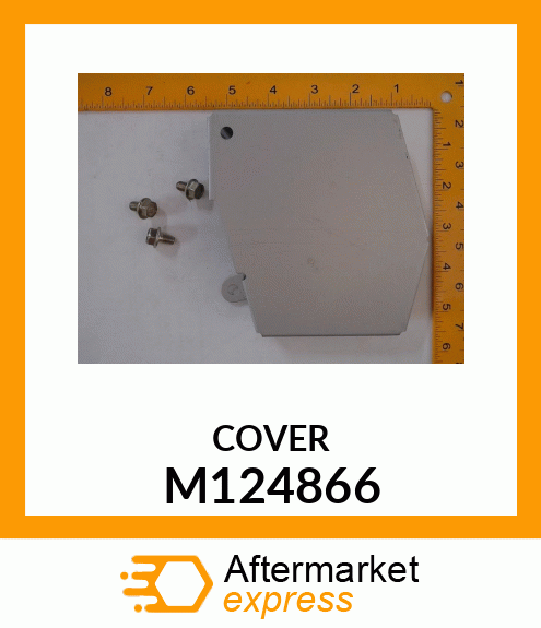 COVER, CONTROL PANEL M124866