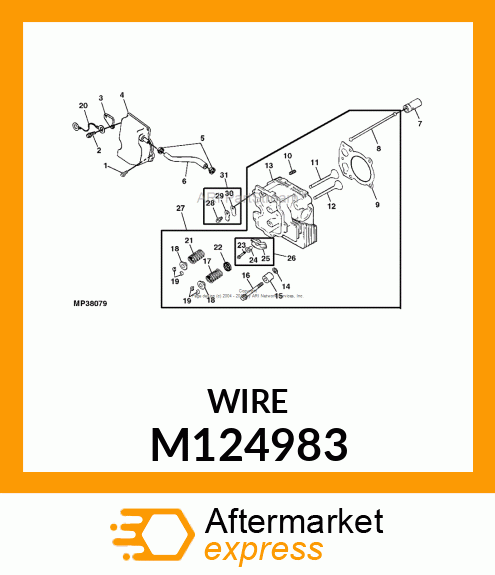 Wiring Lead M124983