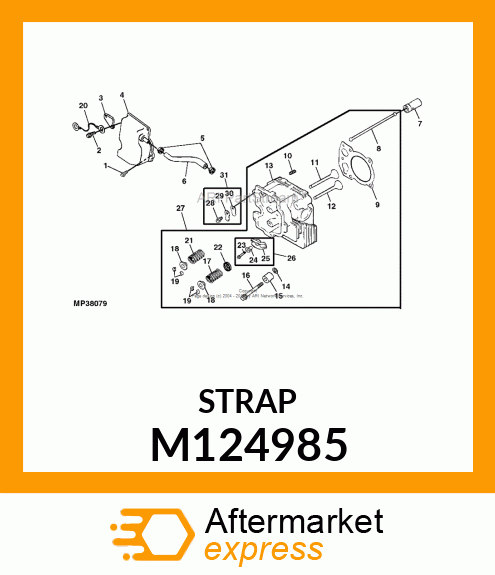 STRAP, STRAP, LIFTING M124985