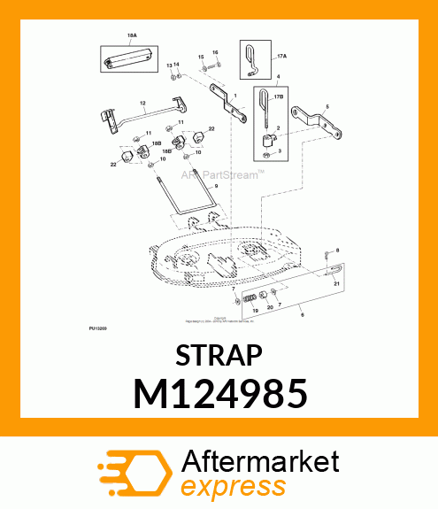 STRAP, STRAP, LIFTING M124985