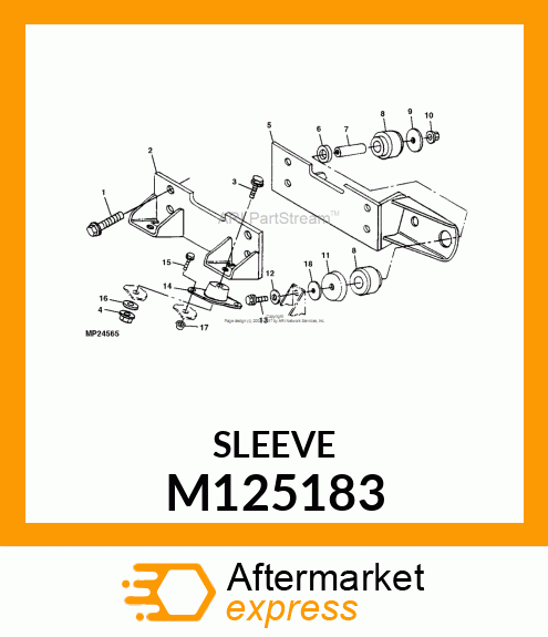 SLEEVE, ISOLATOR M125183