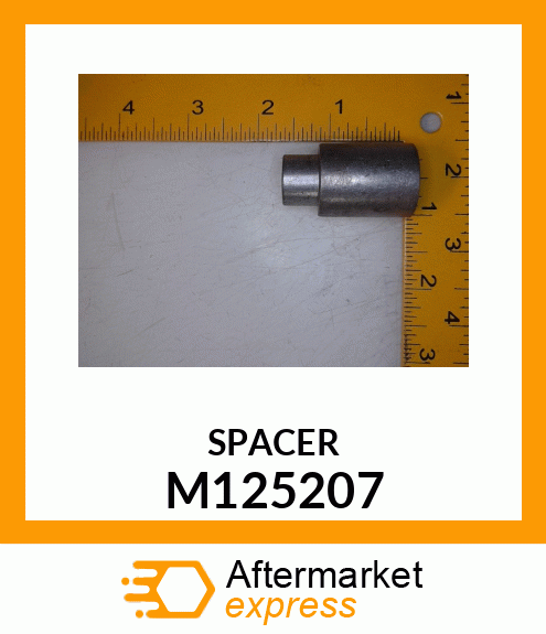 SPACER, SHOULDER M125207