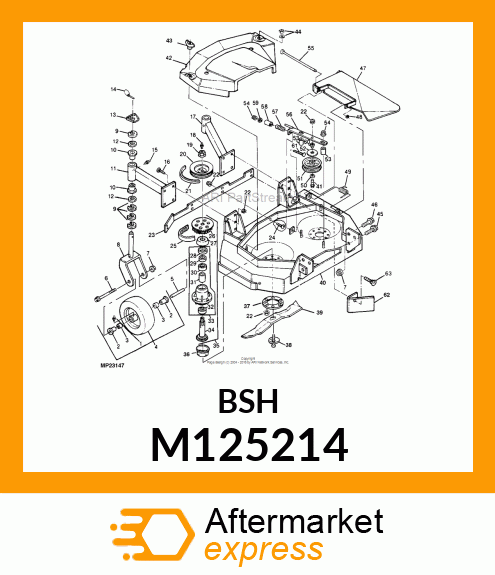 BEARING, WHEEL M125214