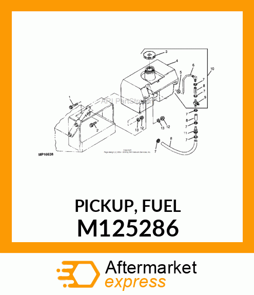 PICKUP, FUEL M125286