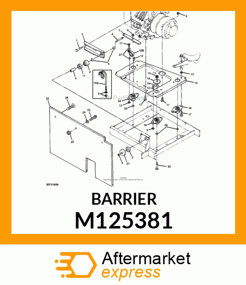 CUP, ISOLATOR M125381