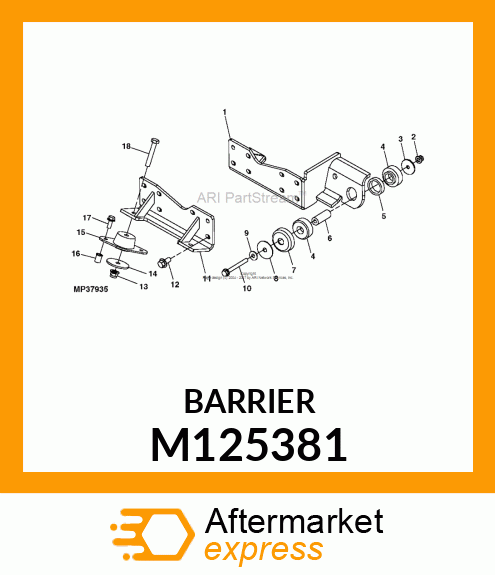 CUP, ISOLATOR M125381