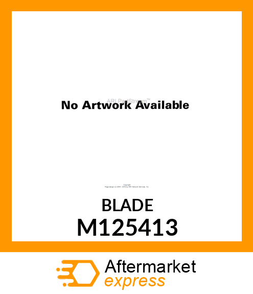 BLADE, MULCH CUTTING DOMESTIC M125413