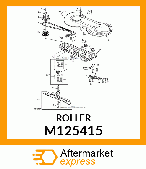 SPACER, TENSION SPRING M125415