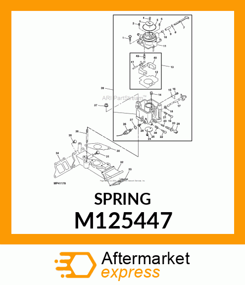 SPRING M125447