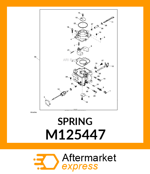 SPRING M125447