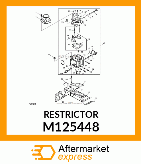 RESTRICTOR M125448