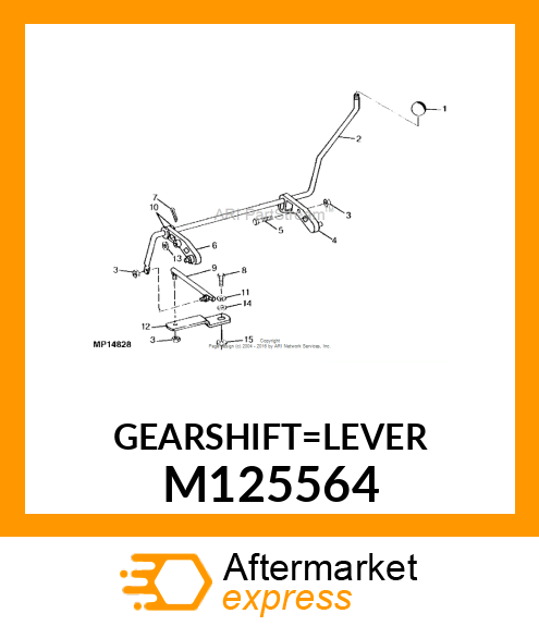 Gearshift Lever M125564