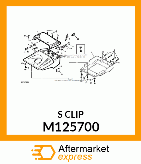 Clip M125700