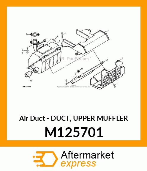 Air Duct M125701
