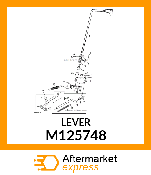 LEVER, PTO M125748