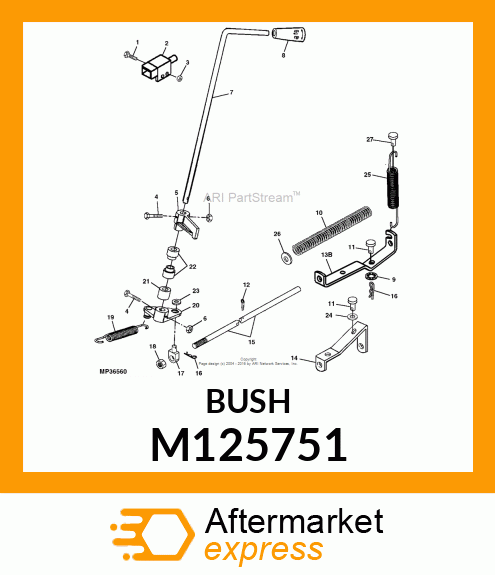 BUSHING, PTO M125751