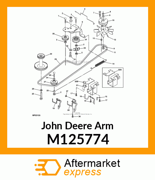 ARM, IDLER M125774