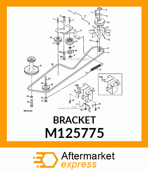 GUIDE, GUIDE, BELT M125775