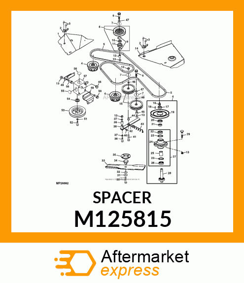 SPACER M125815