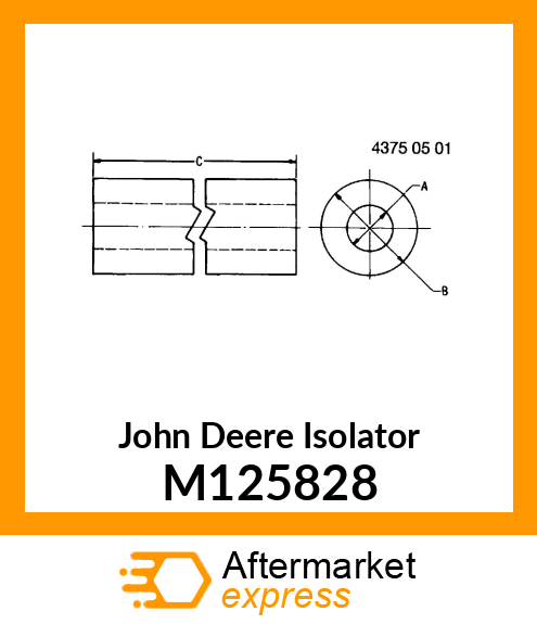 SEAL, FOAM INTAKE M125828